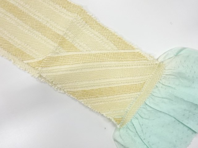 JAPANESE KIMONO / OBIAGE / SILK / SHIBORI